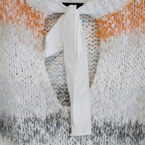 Meadow Rue Anthropologie Kennedy Knit Sweater Striped Sz XS - Picture 8 of 13